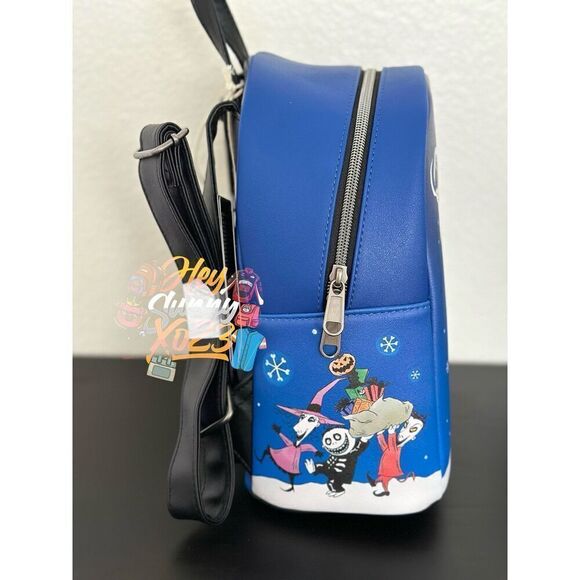 Loungefly The Nightmare Before Christmas Holiday Decorating Mini Backpack - Picture 3 of 6